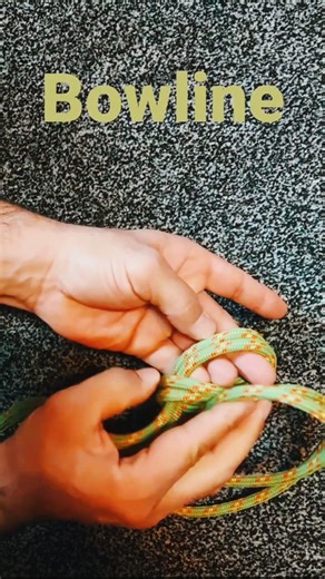 🪢Bowline🪢#bowline#climbing#camping#knots#firefighter | Knots Master