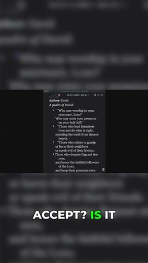 Who Does God Accept? The Honest Truth Revealed