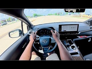 2025 Toyota Sienna Limited AWD – POV Test Drive