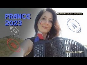 FRANCE 2023 - Allez les Bleus ! RUGBY - Nathalie BERNAT