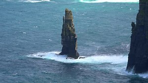 Massive Sea Stack Stands Tall Waters Stock Footage Video (100% Royalty-free) 3740293935 | Shutterstock