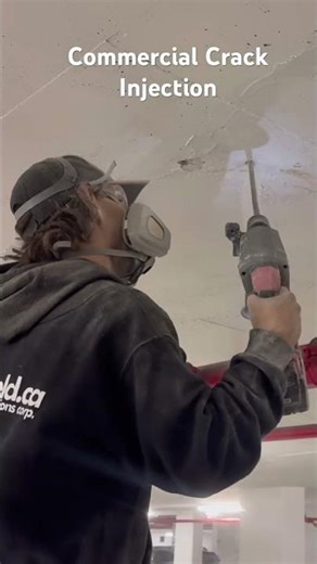 Foundation Crack Injection Commercial | Drilling & Prep Guide
