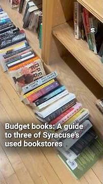 3 Syracuse bookstores where you can find your next read without breaking the bank