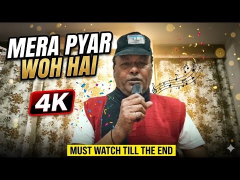 Mera Pyar Woh Hai - 4K | Mohammed Rafi Hits | Is Gane Ko Sun Kar Sab Ro Diye 😭
