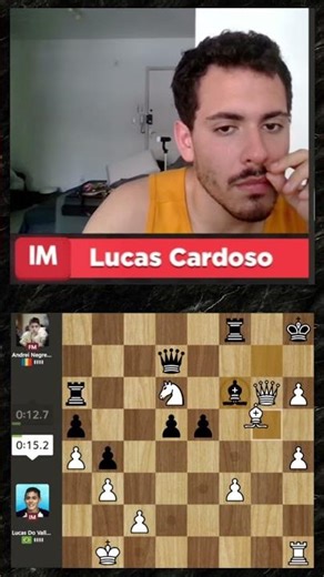 Xadrez chess: tática muito forte #chess #puzzle #boardgames #