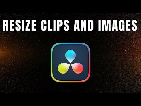 How To Resize Video Clips and Images | DaVinci Resolve 19 Tutorial