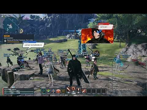 PSO2NGS - AUTO CHAT GIGANTIX ALERT!!! (Double Nogleth)