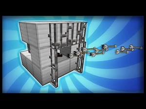 Minecraft: How to make working machine guns