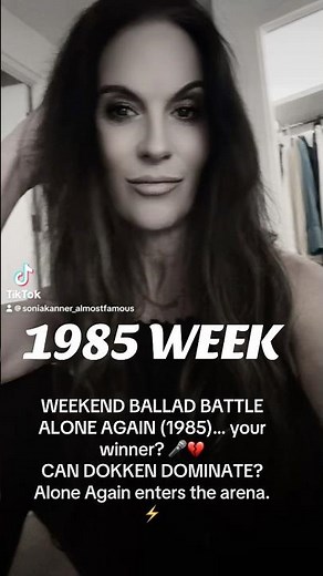 WEEKEND BALLAD BATTLE ⚔️ALONE AGAIN (1985)… your winner? 🎤💔4️⃣DOKKEN enters the arena. ⚡️