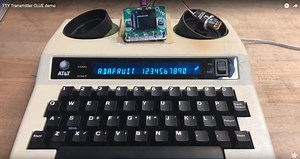 NEW GUIDE: CLUE Text Telephone Transmitter @adafruit @johnedgarpark #adafruit #tty