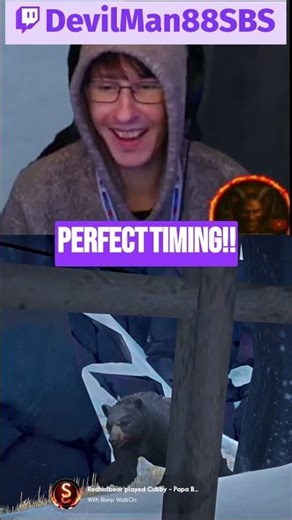 Perfect Timing!!! #gaming #funnystreammoments #games