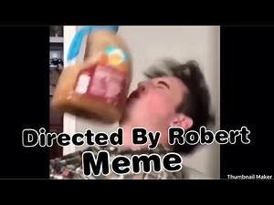 Guy gets hit in the face by milk meme