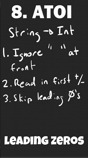 How To Solve LeetCode 8 - String to Integer(atoi)