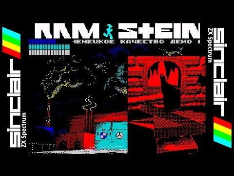 ZX Spectrum 128k: "Rammstein" Demo (2025)