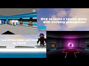 How to make a tycoon game in Roblox with working game passes