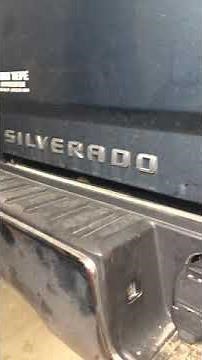 Silverado “Service Trailer Brakes” Fix