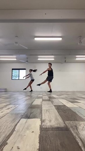 Energetic Dance Routine in a Bright Space