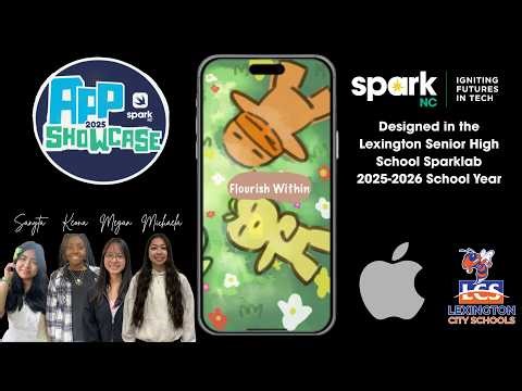 Flourish Within App Presentation for SparkNC Apple App Showcase