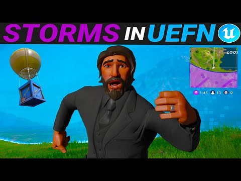 STORMS for Beginners in Fortnite Creative/UEFN! (Battle royale, Zone Wars, etc)