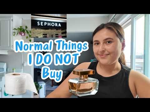NORMAL THINGS I STOPPED BUYING (and why)