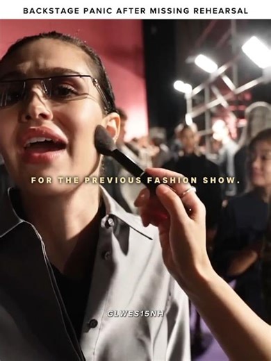 From Backstage Panic to Runway Perfection #fashion #supermodel #shorts #runway
