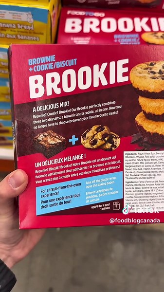 Food Blog Canada (@foodblogcanada) - Discover New Brookie's Cookies at Costco Canada