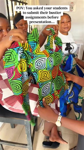 Creative Bustier Designs from Fashion School Students