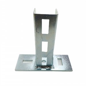 [Hot Item] Unistrut Strut Gusset Mounting Holes U Channel Support Post Base Plate