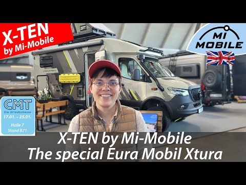 World Premiere🔥 X-TEN package (€28,800) for Eura Mobil Xtura + new workshop fittings 🚐 4x4 motorhome