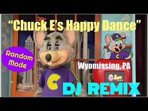 Chuck Es Happy Dance DJ Remix - Studio C Alpha Animatronic Song Chuck E Cheese Wyomissing PA