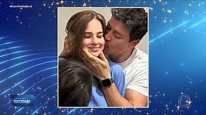 585K views · 10K reactions | É a vez do apresentador revelar o seu amigo secreto! Rodrigo Faro se emociona ao lembrar do apoio recebido por Carolina Ferraz no momento em que sua esposa, Vera Viel, lutava contra o câncer. A apresentadora do Domingo Espetacular ganhou um kit de panelas para impulsionar ainda mais o seu lado cozinheira #FamíliaRecord | RECORD | Facebook