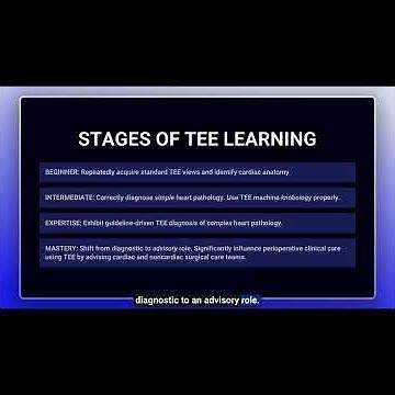 The Four Stages of TEE Learning