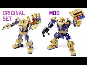 Upgrading LEGO Thanos Mech Set - Detailed Build