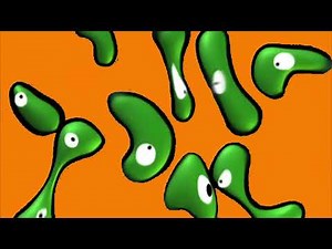 CBBC 2002-2005 ident - Multiply on Orange Screen