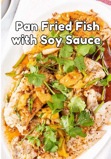 Delicious Pan-Fried Fish Fillet with Soy Sauce Recipe