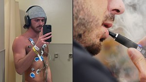 Man who was addicted to vaping shares photo of himself on X as a warning to others