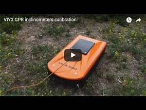 Calibration of VIY3 GPR inclinometers