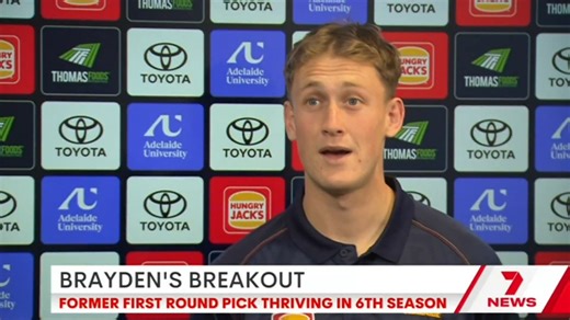 Crows wingman Brayden Cook has credited his breakout year to a big off-season on the track.
