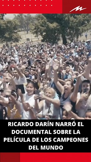 🏆🇦🇷 El 7 de diciembre se estrenará la película "Elijo Creer", la cual mostrará todo lo que vivió el seleccionado argentino en el Mundial de Qatar hasta llegar a ser campeones del mundo. 📹 El reconocido actor Ricardo Darín grabó la narración oficial del documental.. 🗣️ En este sentido, sostuvo: "Me emocioné de solo leer el relato en off de Elijo creer". | Radio Mitre