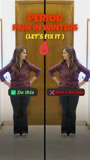 PERIOD Pain Solution in WINTERS🩸#diet #weightloss #ytshorts