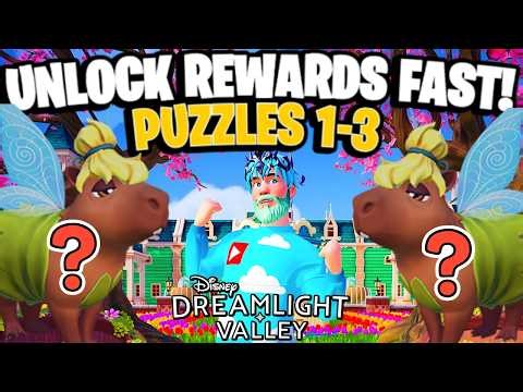 First 3 Puzzles SOLVED! Spring Floating Festival EVENT GUIDE | Dreamlight Valley