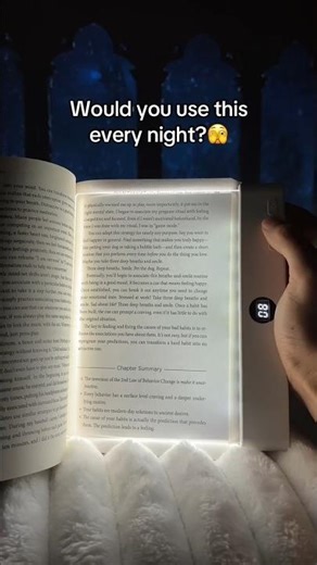 This Transparent Book Light Is Every Night Reader’s Dream 📖💡 | Read in Bed Without Disturbing Anyone