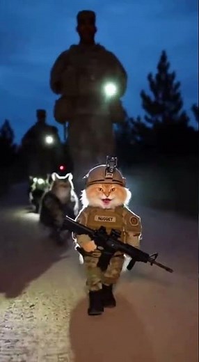 🐱 Cats Training for the U.S. Military?! Feline Boot Camp Goes VIRAL 💥🐾