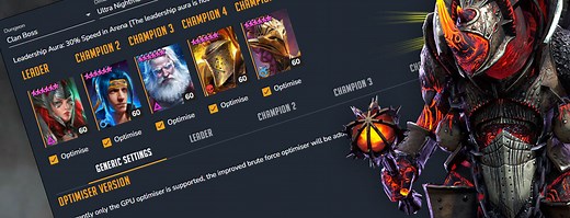 Optimizer Team Builder! LIVE NOW!! - HellHades - Raid Shadow Legends