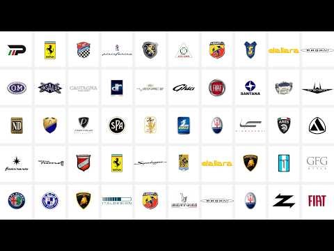 100 Italian Cars – Ferrari, Lamborghini, Maserati & More | Car Logos & Models