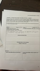 Design a Grade 1 lesson on self-care and hygiene specifically a... | Filo