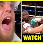 TRASH TALK Logan Paul reveals what he whispered into Floyd Mayweather’s ear while clinching during their exhibition fight