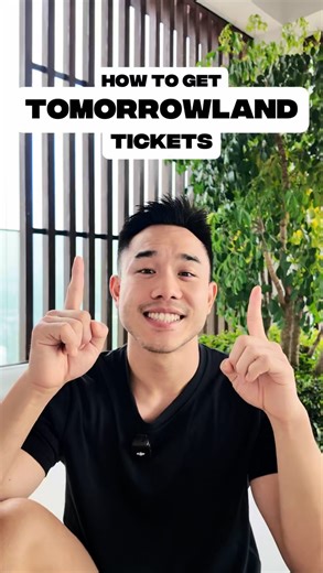 Frankie on Instagram: "Get Tomorrowland Tickets 🎉 #tomorrowland #tickets #mainstage #tutorial #globaljourney #belgium"