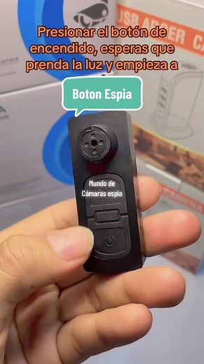 Cámara Espía Botón: Graba sin ser detectado