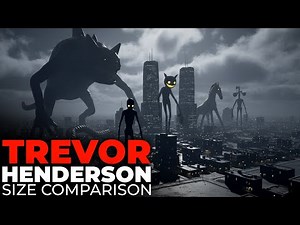 Aircraft Cat vs Turn Out The Lights | Trevor Henderson Size Comparison 3D